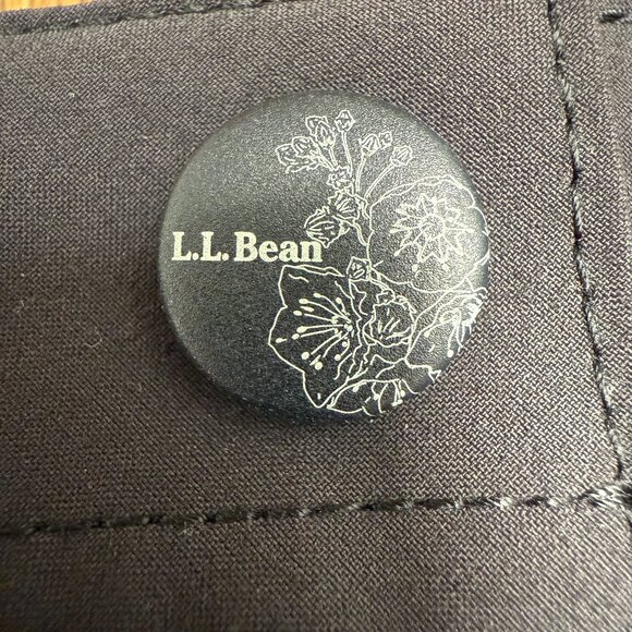 L.L BEAN Women's EUC Vista Comfort Trail Pants Dk. Gray/Black | Size 20 R - Picture 5 of 10